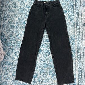 Madewell Charcoal Denim Pants
